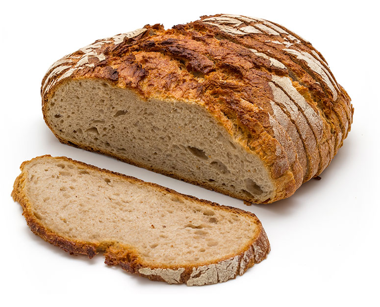 frisch gebackenes Brot